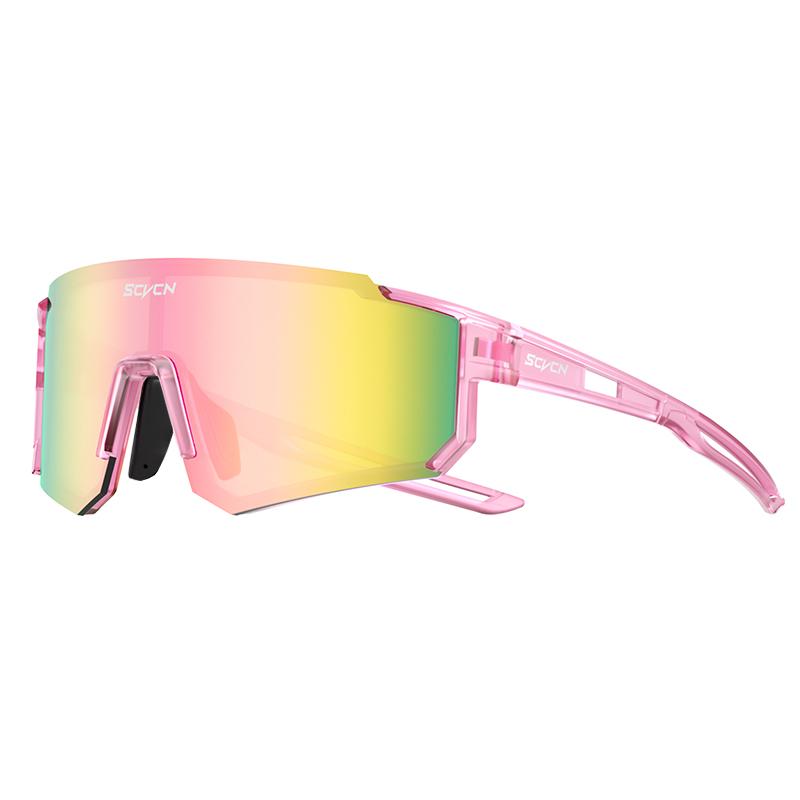 

SCVCN Sweet Pink Bike Cycling Glasses Bicycle Photo Accessories Golf Eyepieces camping Sunglasses UV400 Outdoor Sports Equipment Sweet Pink