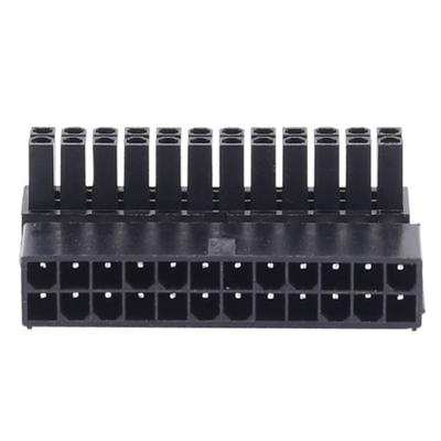 Atx 24Pin 90 Degree 24 Pin To 24Pin Power Plug Adapter Mainboard Motherboard Power Connectors Modular For Power Supply Cables