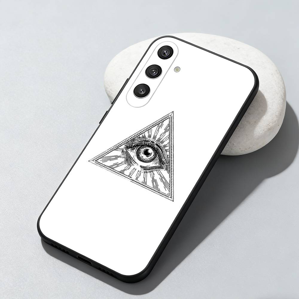 I-Illuminati  Phone Case For Samsung Galaxy A73,A72,A71,A70,A52,A51 Others Soft Black Cover