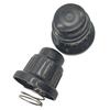 2pcs Grill Igniters Replacement Caps Plastic Push Button with Spring Spark Generator Knob Outdoor Cooking Supplies