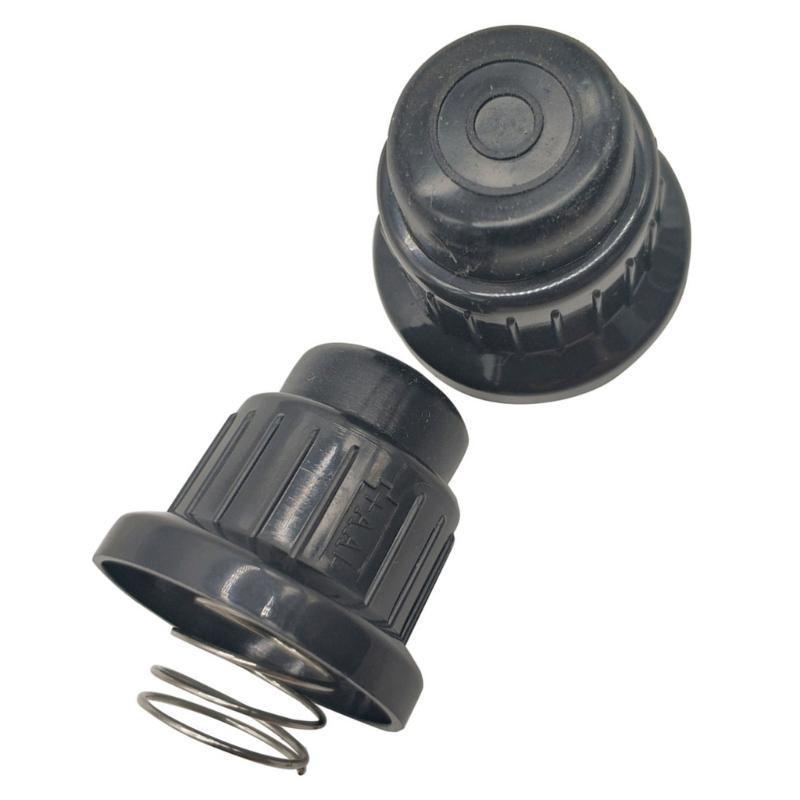 2pcs Grill Igniters Replacement Caps Plastic Push Button with Spring Spark Generator Knob Outdoor Cooking Supplies