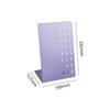 Metal Desktop Message Board Vertical with Pegboard Magnetic Display Board DIY Design Badge Notes Storage Desktop Storage Rack