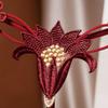 Noua Broderie Floare Perla Chiloți Masaj Lenjerie Sexy Tanga Sex Femei Crotch Deschis
