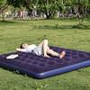 PVC Inflatable Mattress Thick Camping Air Bed Durable Folding Sleeping Pad  Camping