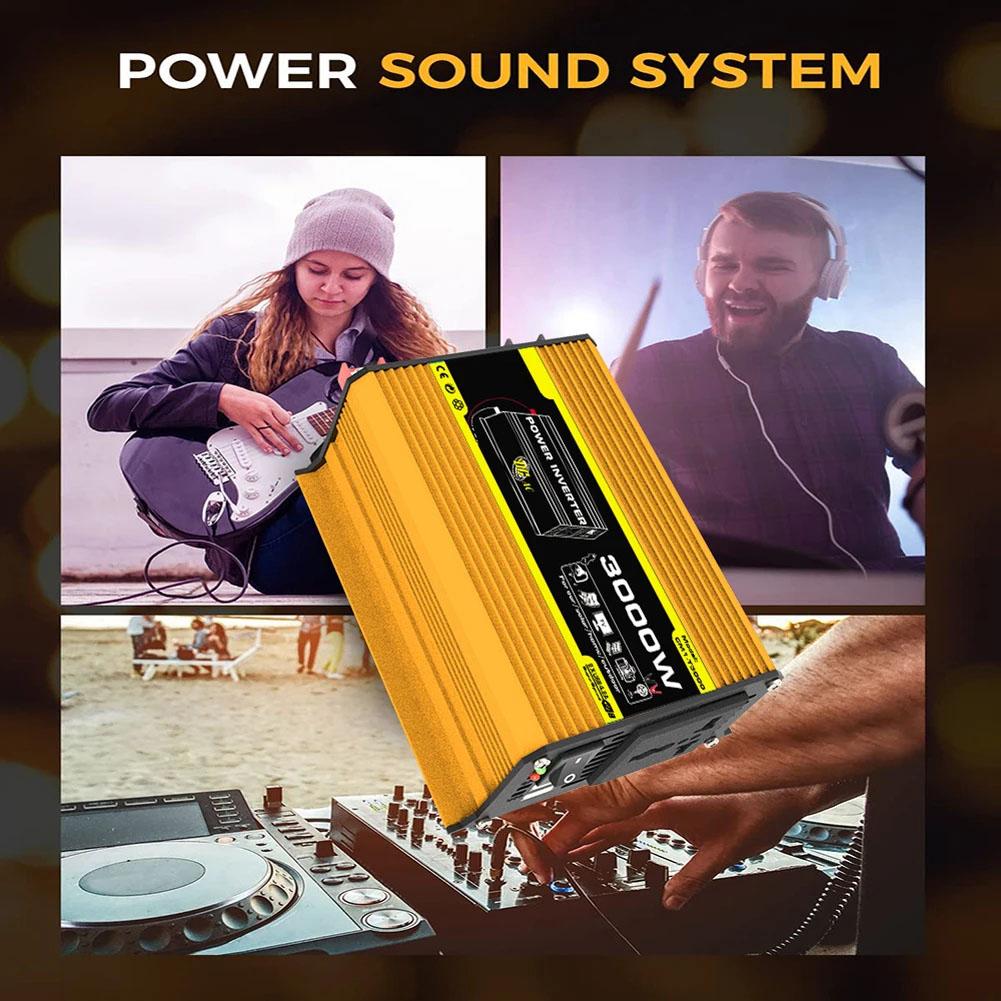 Auto Wechselrichter AC V Auto Wechselrichter DC V W Stromquelle