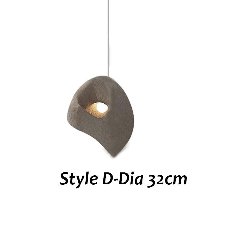 Staircase Chandeliers Wabi-sabi Style Creative Lamp Designer Japanese Chandelier Home Decor Living Room Duplex Indoor Lighting