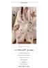 Autumn & Winter Air Cotton Maternity Nursing Pajamas: Long, Thickened Labor Dress for Postpartum and Pregnant Women