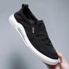 Casual shoes men's versatile spring lazy shoes soft sole one pedal cloth shoes canvas loafers tide