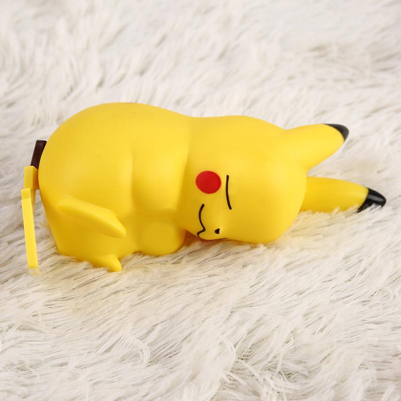 Pokemon Pikachu Nattlys Glødende Leketøy for Barn Pokemon Pikachu Søt Nattbordslampe Barnas Bursdags Julegave