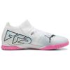 Puma Future Series Comfortable Versatile IC/IN Soccer Shoes Men sneaker White Blue 107721-01