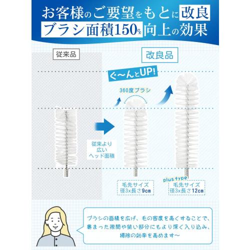 Professionell überwachter Reinigungsbürste für Trommelwaschmaschinen und Waschtrockner mit Anti-Fall-Riemen. Staubentfernung für Waschmaschinentrommeln, Abflüsse