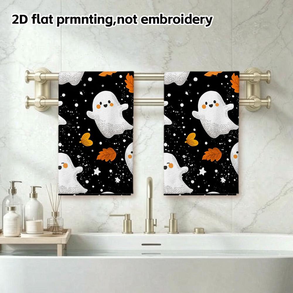 Autumn Ghost Towel, Quick Dry Absorbent Bath Towel