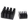 4Pcs Black Aluminum Heatsink Cooler Cooling Kit For Raspberry Pi 3/2 /Rpi B+
