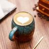 Large Retro Kiln Coffee Cup American Ceramic Cup Large Capacity Mug
