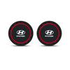 For Hyundai Tucson Accent Elantra Santa fe Sonata I10 I20 2Pcs PVC Silicone Car Coaster Water Cup Bottle Slots Anti-slip Pad Mat AH4