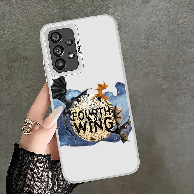 

F-Fourth W-Wing Dragon Soft Phone Case for Samsung A17 A16 A15 A14 A13 A57 A56 A55 A54 A53 A37 A36 A35 A34 A33 A26 A25 A24 A23 A Samsung A15