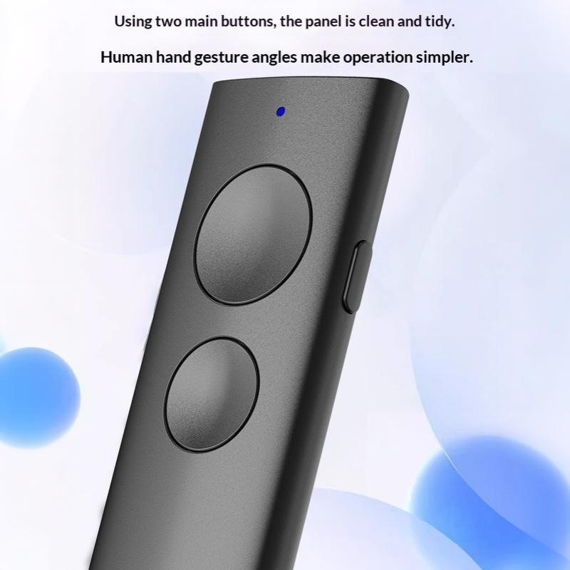 Portable Wireless Page Flipping Clicker Easy Operation Bluetooth Remote Works With Ebook Reader Phones Tablets For Reading