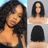 Synthetic Wigs Curly Wigs for Black Women Long Deep Wave Wigs Hair Heat Resistant Half HTied Cosplaly Wigs Party