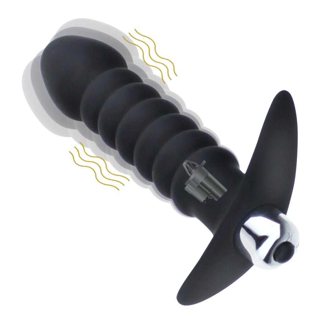 Silicone Anal Beads Butt Plug Vibrator Anal Plug Toy Strapon Dildo Male Prostate Massager Anal Sex Toys For Gays/Couple Men