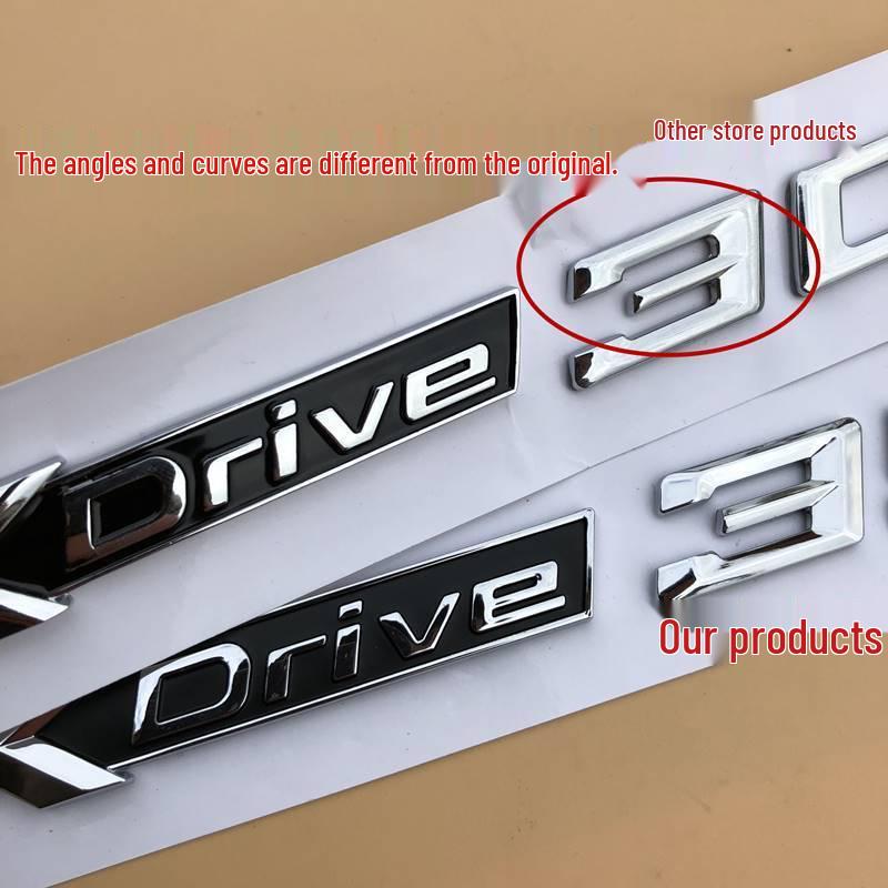 BMW Xdrive35I Fender X3/X1/X5/X6 40i/28 Car Side & Tail Emblem Sticker Set