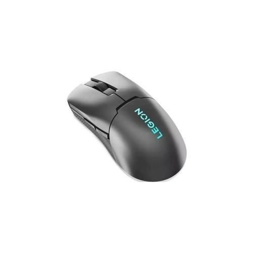 Souris gaming sans fil LENOVO Legion M600s Qi - Bluetooth 5.0 - Ultra-légère - Recharge Qi - 19K DPI - Gris tempête