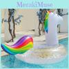 Wholesale Unicorn Swim Ring For Adults Thick Pvc Inflatable Unicorn Float For Water Fun