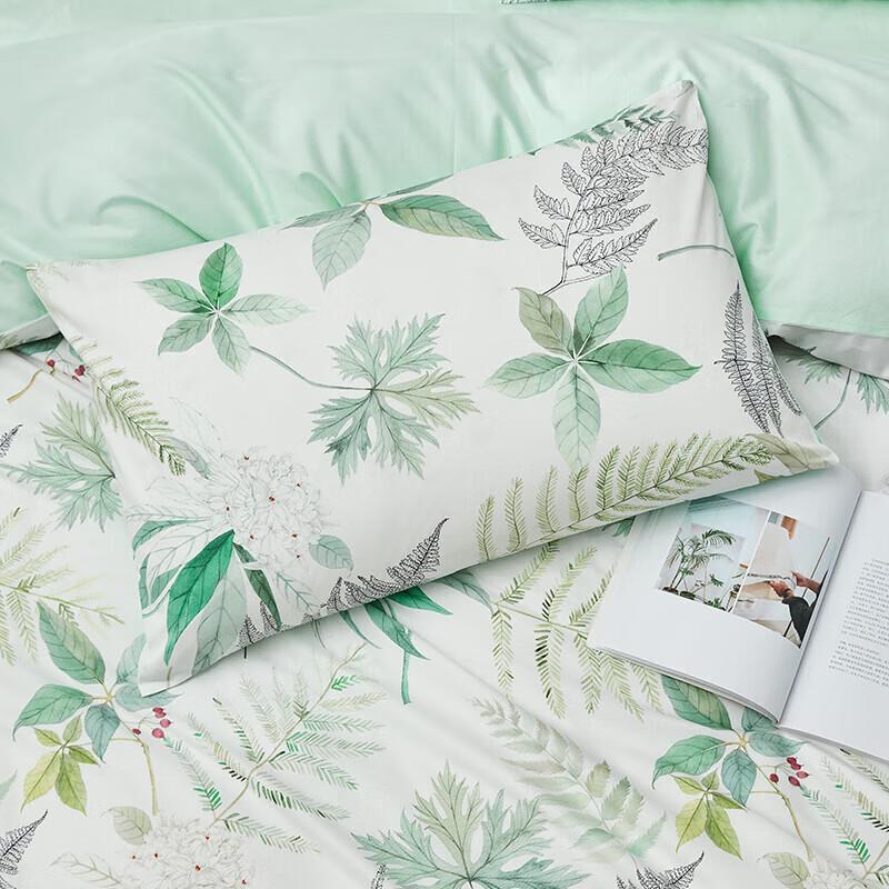 Luolai Washed Cotton 4-Piece Bedding Set