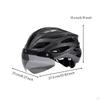 Helmet with Visor Safeguarding Bike Padded for Cyclists