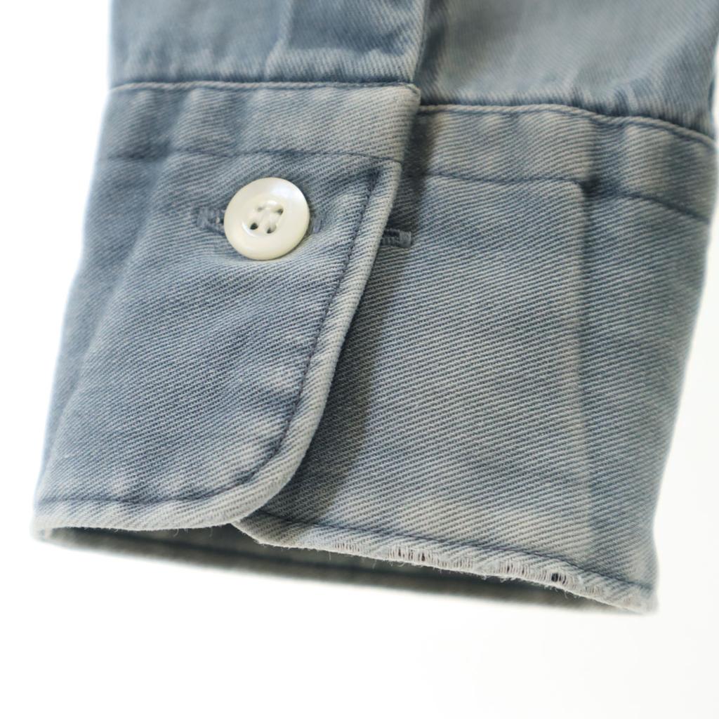 N.HOOLYWOOD made in Japan Long sleeve Chambray shirt 38 Navy system Men's Used