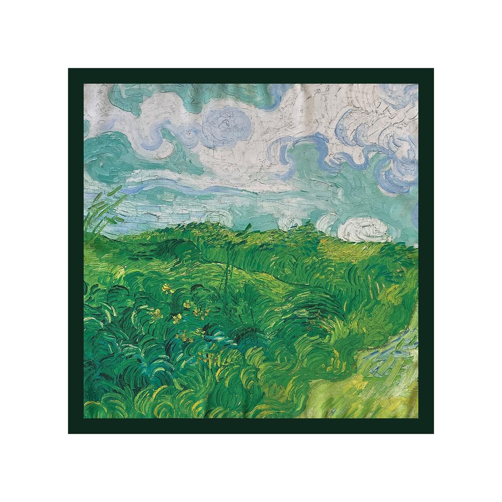 53 Satin Chiffon Silk Scarf Silk Silk Scarf Versatile Spring And Summer Temperament Decorative Scarf Silk Scarf Square Scarf Advanced Sense