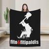Fitos Fitipaldis Band Blanket Quality Super Soft  Throw Blanket Winter Students Outdoor Funny Bedspread