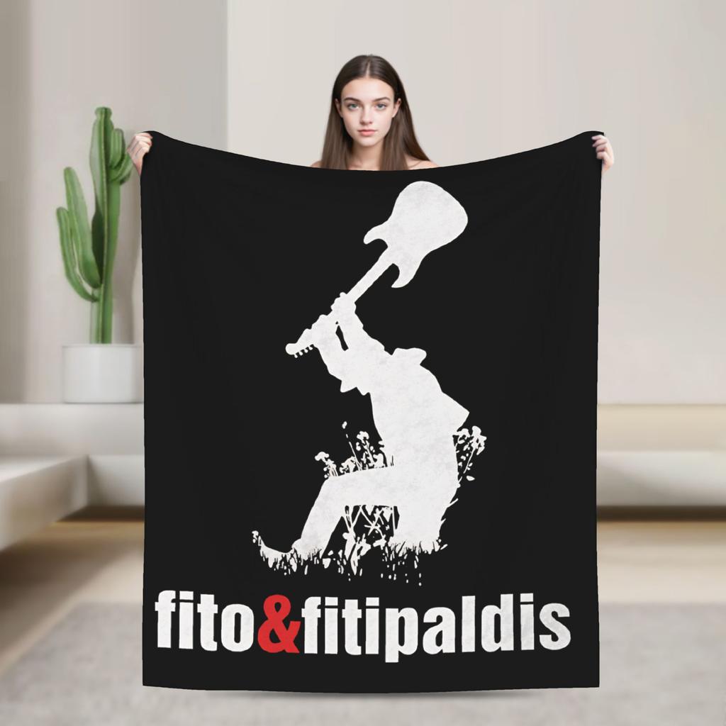 Fitos Fitipaldis Band Blanket Quality Super Soft  Throw Blanket Winter Students Outdoor Funny Bedspread