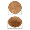 Hanging Basket Coco Liner 61cm Brown Foldable Cuttable Coconut Fiber Planter Liner