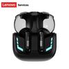 Cuffie da Gaming Wireless Originali Lenovo GT103 Suono Surround 720° Auricolari Bluetooth 6.0 Auricolari Sportivi con Cancellazione del Rumore (ENC) Luce Respiratoria Blu Ghiaccio