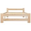 Solid Pine Wood Bed Frame 90 X 200 Cm