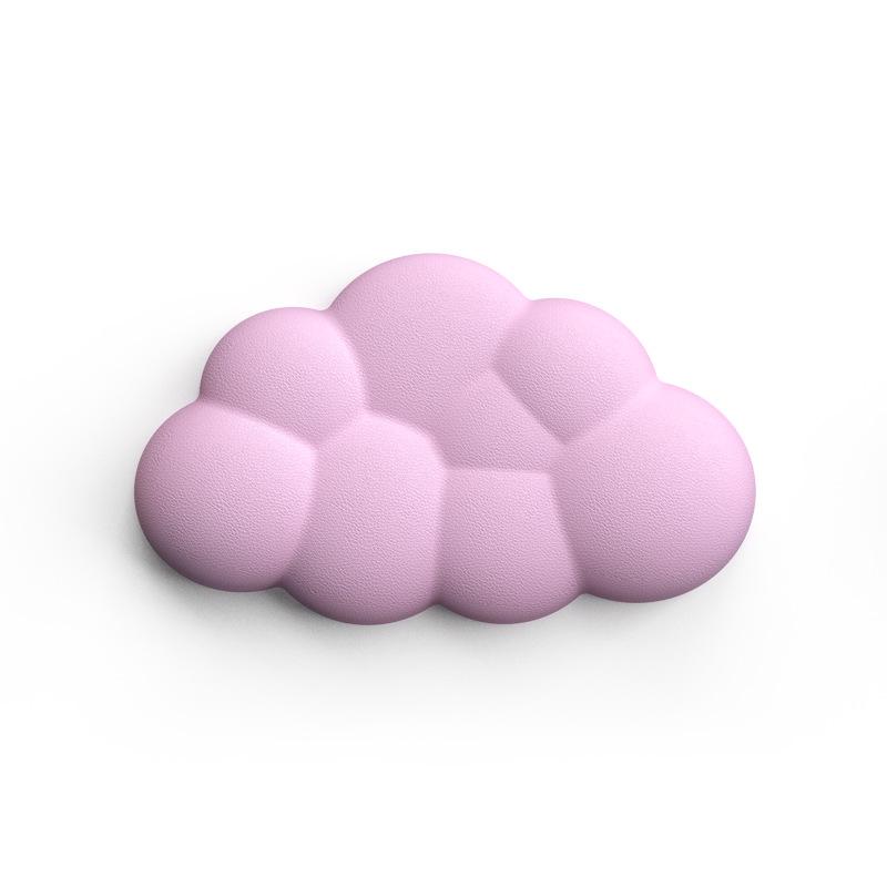 Mouse pad com apoio para pulso teclado nuvem antiderrapante espuma de memória desktop escritório gamer mouse apoio para pulso