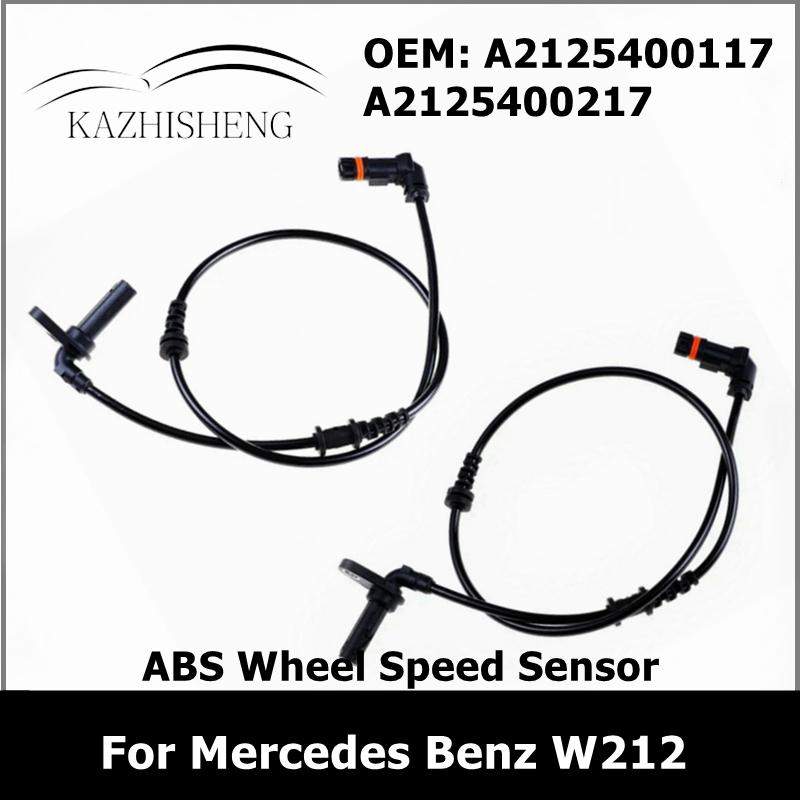 A2125400117 A2125400217 1Pair ABS Wheel Speed Sensor 2125400117 2125400217 for Mercedes Benz W212 S212 X218 CLS C218 W212 S212
