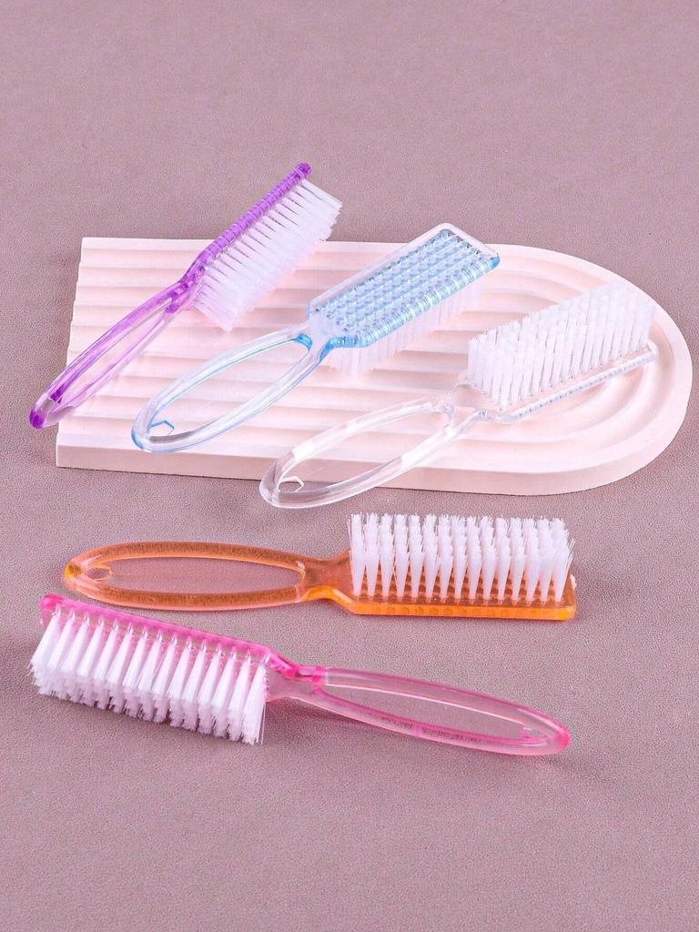 Nail Art Cleaning Brushes, Long Handle & Multi-Functional Brush