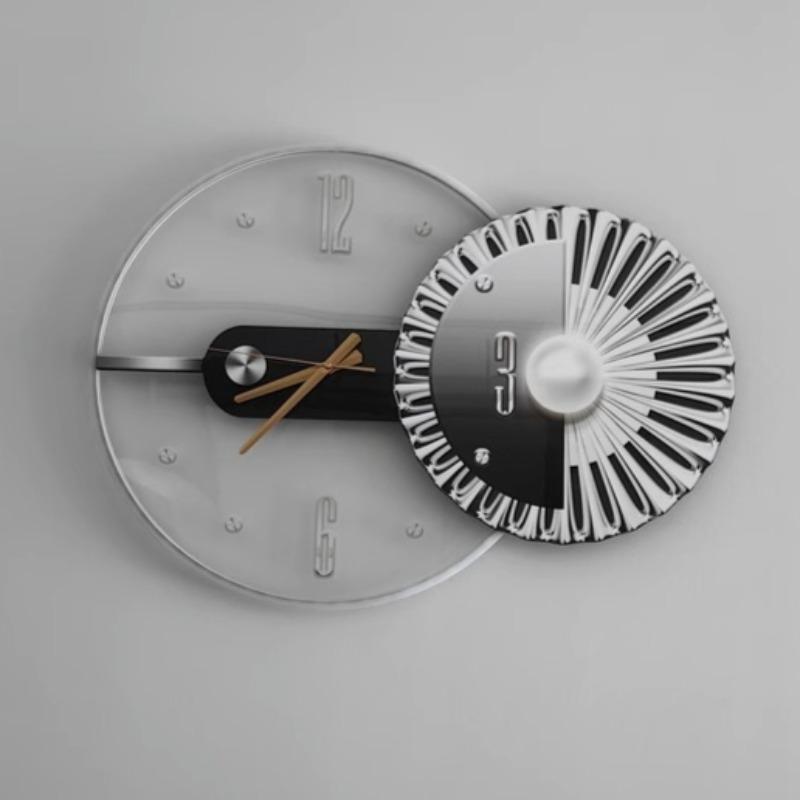 Led Decorative Wall Clock Modern Luminous Wall Watch Silent Luxury Aesthetic Clocks Minimalist Large Elegant Living Room Watches
