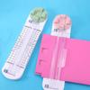 360-degree Paper Cutter Wavy Line Craft Paper Cutter Portable Paper Trimmer School Home