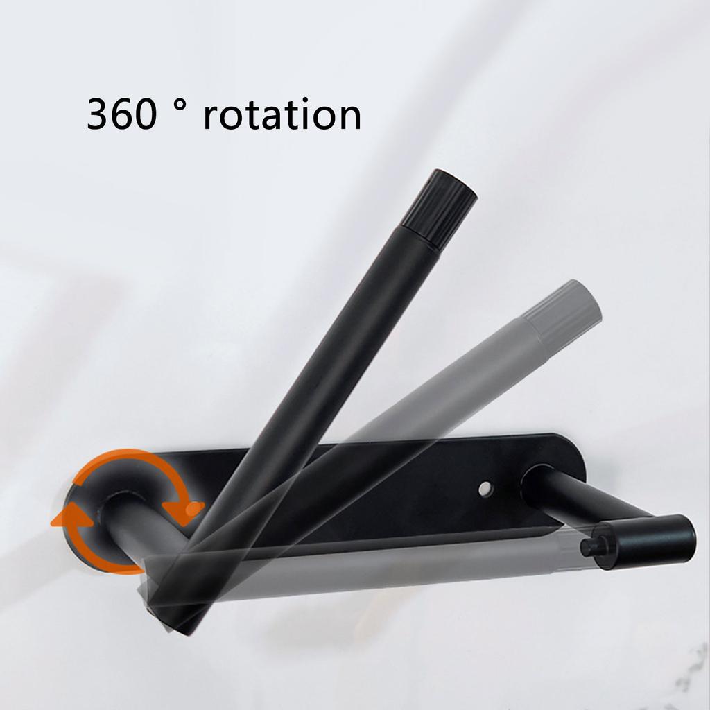 Stainless Steel Toilet Paper Holder No Drilling Tissue Roll Holder Wall Mounted Tissue Rack Bathroom Accessories