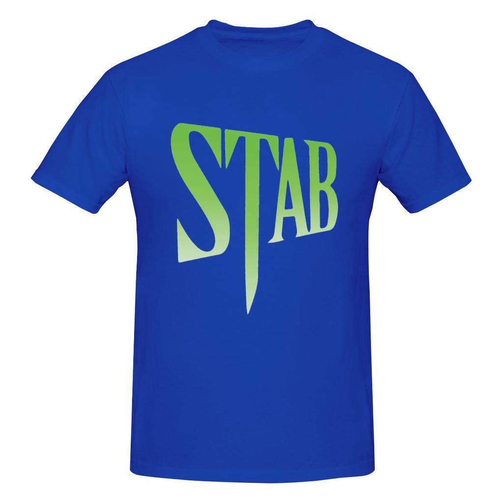 Funny Stab Horror Movie Unisexs Tshirt Printed Tops Are Loose And Slim Fit Unisexs Tshirts