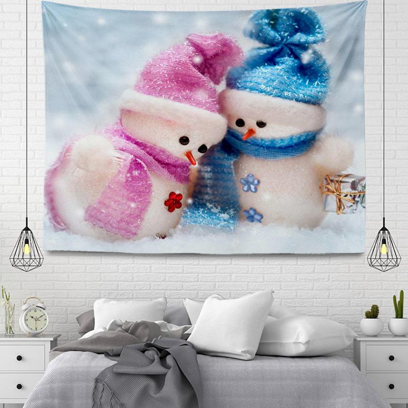 Christmas Style Series of Hanging Cloth Tapestries