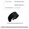 Retro Polka Dot Wide Edge Headband Wide-Edge Retro Style Polka Dot Headband Black White Hair Hoop Hair Accessories