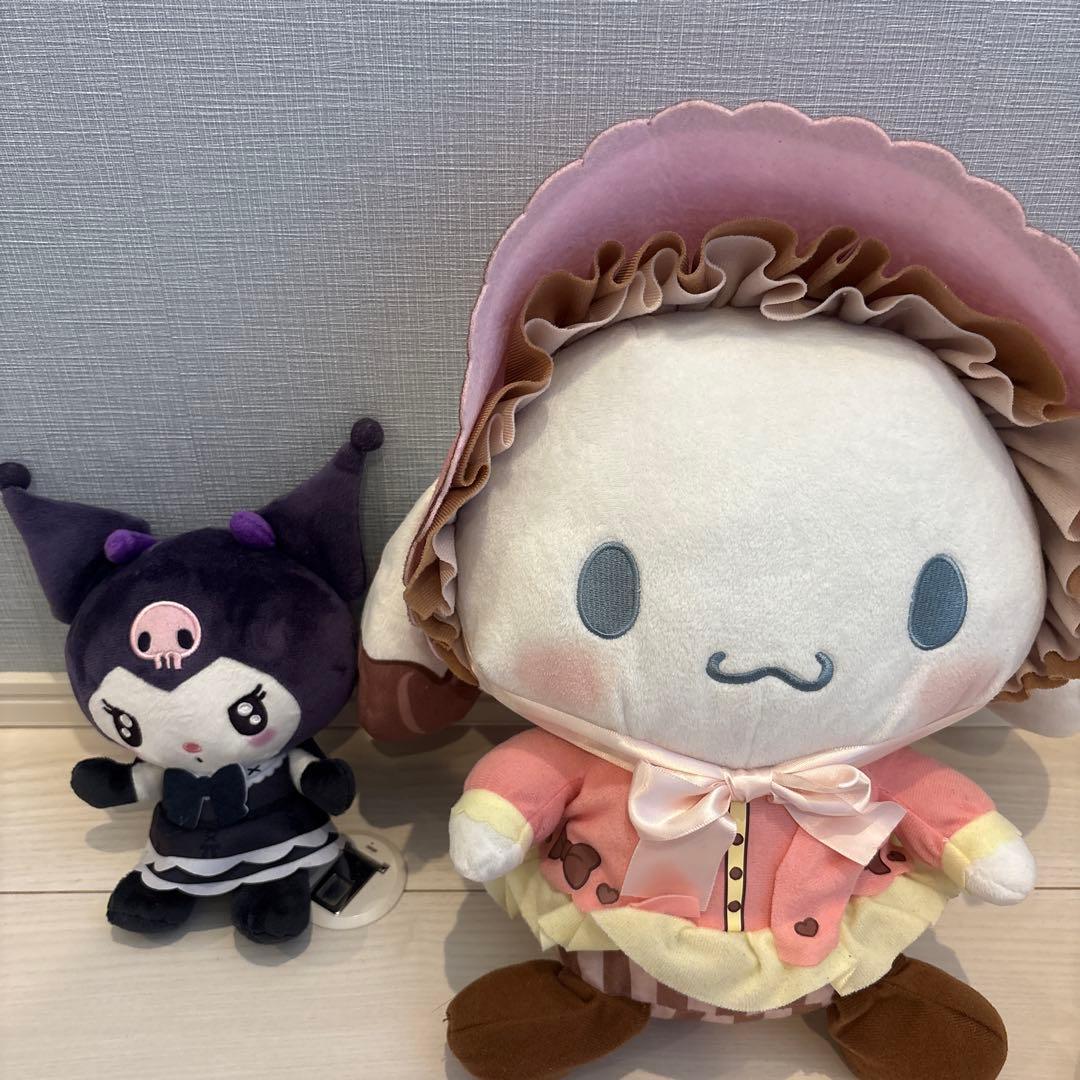 Sanrio Kuromi Cinnamoroll Plush Set of 2