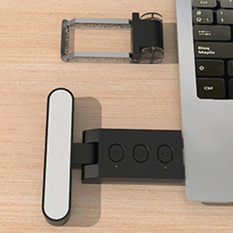 LED Lesebuchlampe Tragbare Buchklemme Nachtlichter Schlafzimmer Augenschutz Aufladbar Dimmbar Klemme 360° Klappbare LED Buchlampen