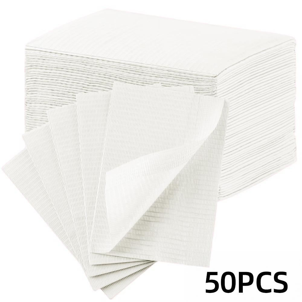 20/100 peças Tapetes de Mesa para Limpeza de Unhas Tapete Descartável para Nail Art Toalha de Mesa Impermeável para Manicures Pedicures Folhas de Papel Ferramentas para Unhas