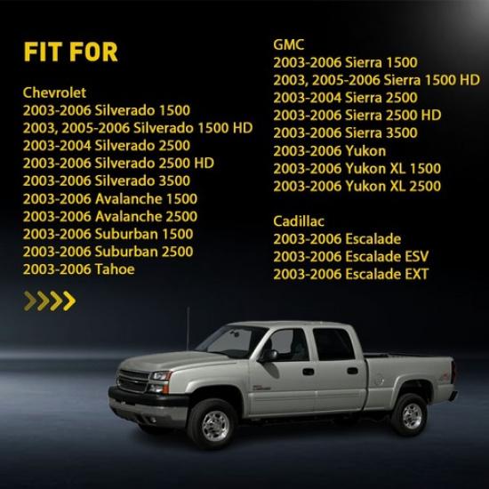 Fog Lamp Light Switch Control 15143158 For 2003-2006 Chevrolet Avalanche 2500