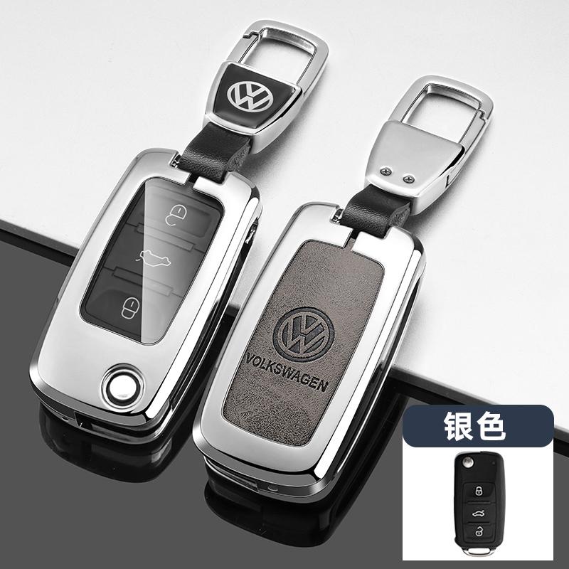 For VOLKSWAGEN VW Car Key Case Cover Shell For Volkswagen VW Polo Golf Passat Tiguan Beetle Caddy T5 Up Eos Skoda Octavia Seat L
