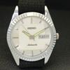 REFURBISHED VINTAGE SEIKO AUTOMATIC 6309A JAPAN MENS SILVER DIAL WATCH A701696-5 R206c-a701696